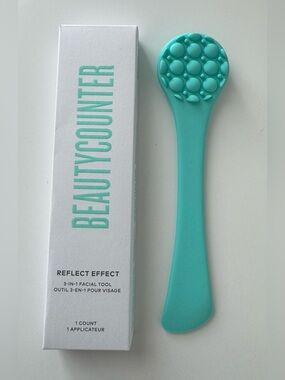 Beautycounter Reflect Effect 3-in-1 Facial Tool - Teal